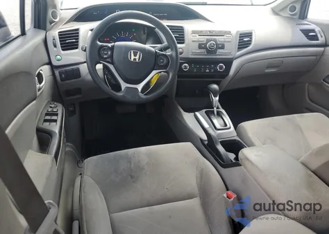 2012 Honda Civic Ex from USA, damaged, VIN 19XFB2F8XCE019387